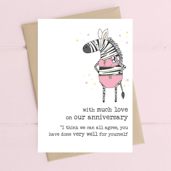 Anniversary - You've Done Well Greeting Card