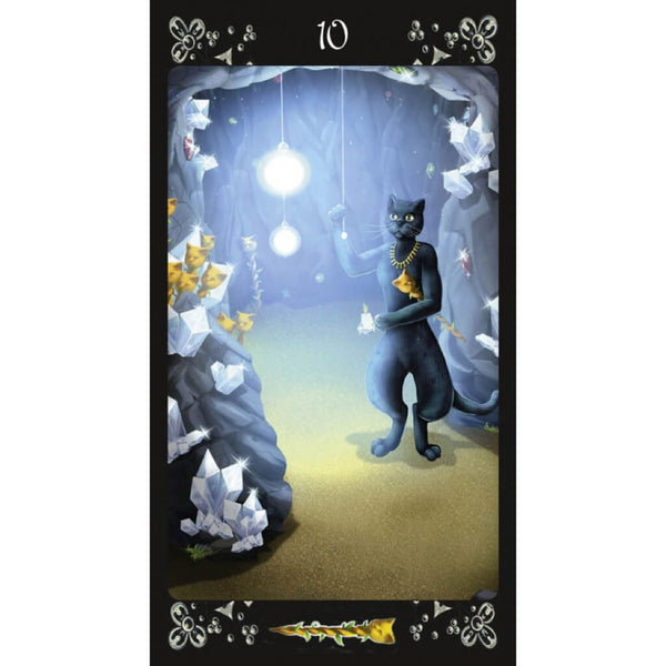 Black Cats Tarot Cards