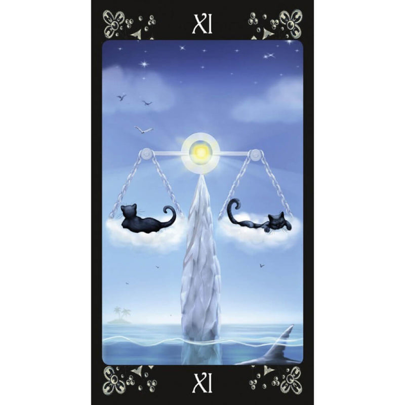 Black Cats Tarot Cards