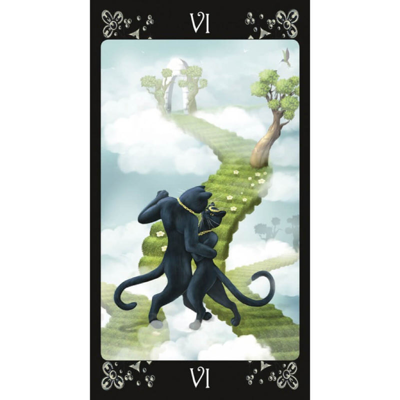 Black Cats Tarot Cards