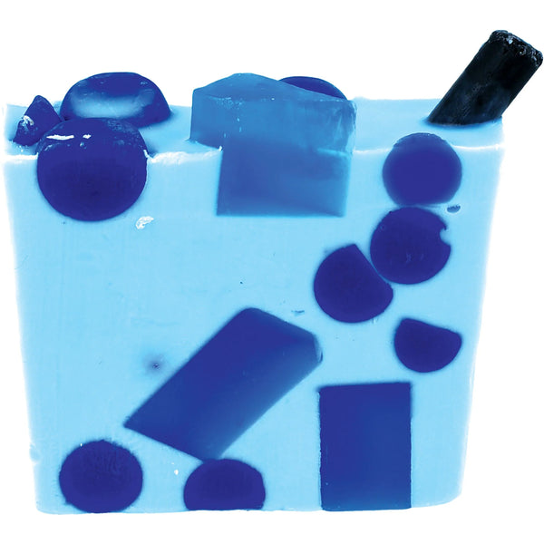 Blueberry Blitz Soap Slice