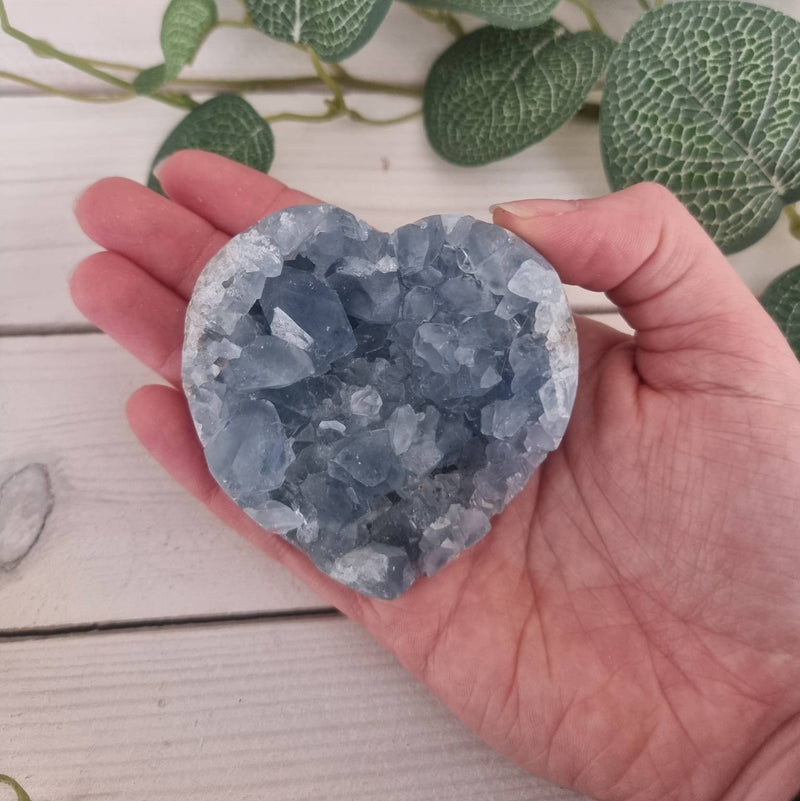 Celestite Heart 200g