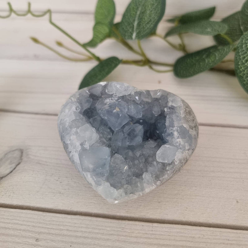 Celestite Heart 249g