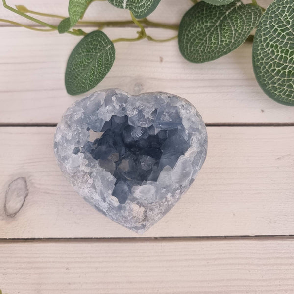 Celestite Heart 334g