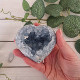 Celestite Heart 334g