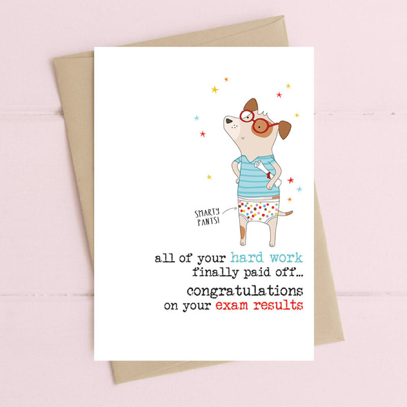 Congratulations On Your Exam Results Greeting Card