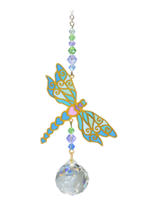 Crystal Dreams Dragonfly Jade Sun Catcher