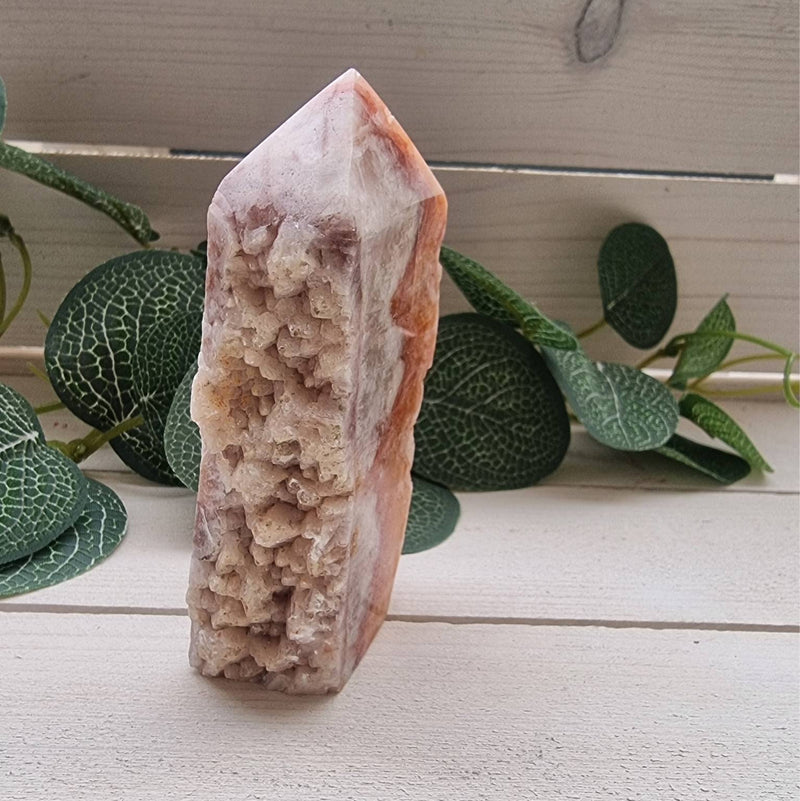 Dog Tooth Calcite Standing Point 90mm