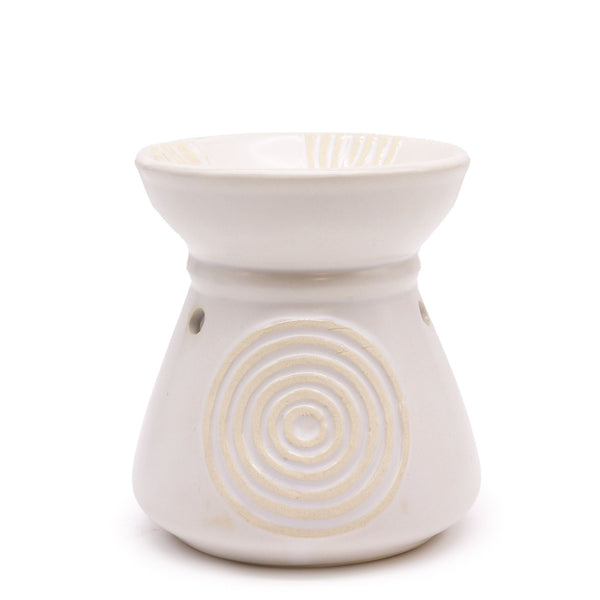 Elemental Natural Large Ivory Oil Burner