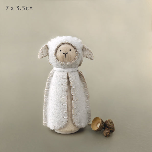 Felt Woodland Animal - Sheep