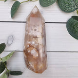 Polished Flower Agate Point 125mm