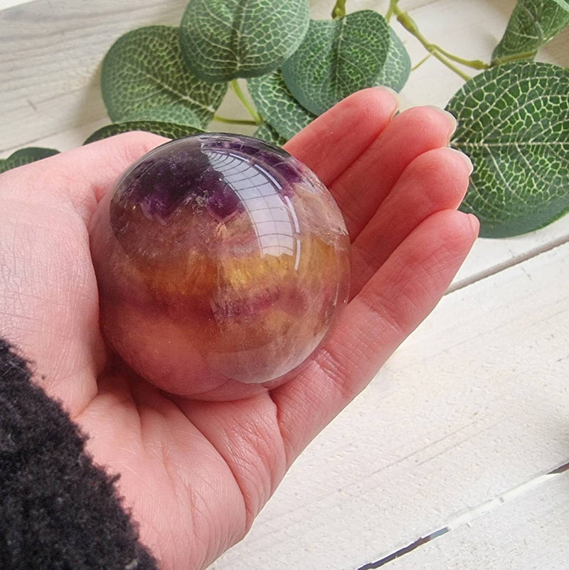 Fluorite Sphere Multi Colour 50mm