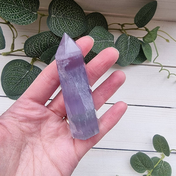 Fluorite Polished Point 80mm