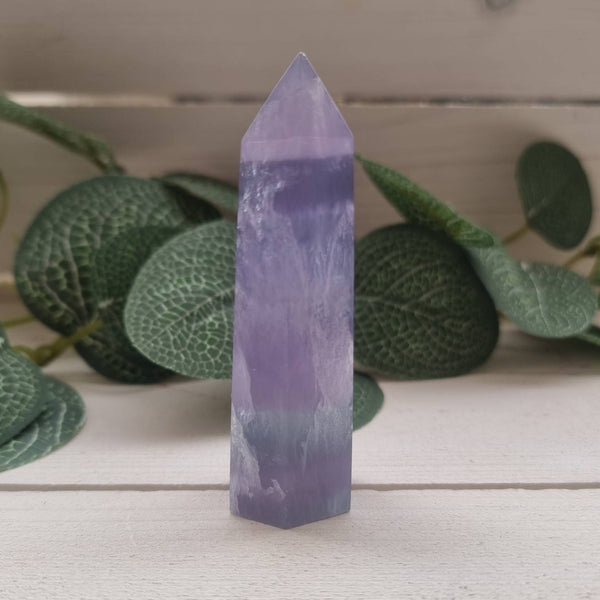 Fluorite Polished Point 80mm