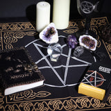 Fringed Altar Cloth - Pentagram