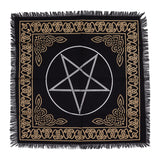 Fringed Altar Cloth - Pentagram