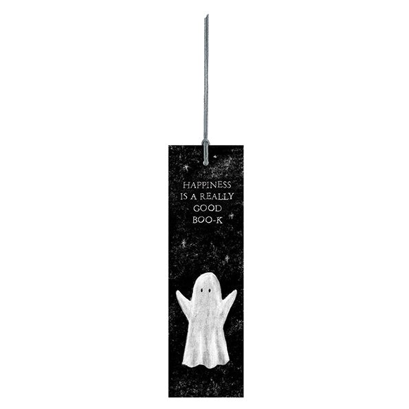 Ghost Bookmark - Happiness Is a Really Good Boo-k