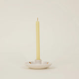 Gold Brushmarks Candle Holder