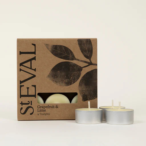 Grapefruit & Lime Scented Tealight Candles