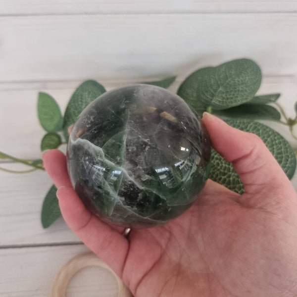 Green Fluorite Sphere 75mm