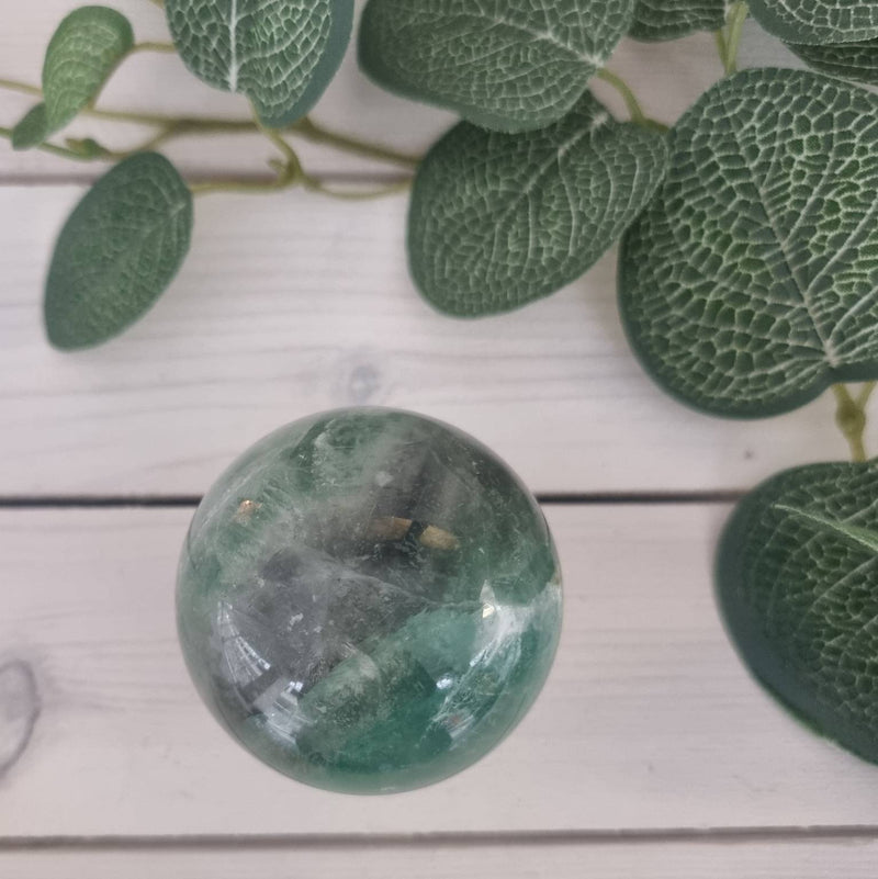 Green Fluorite Sphere 60mm