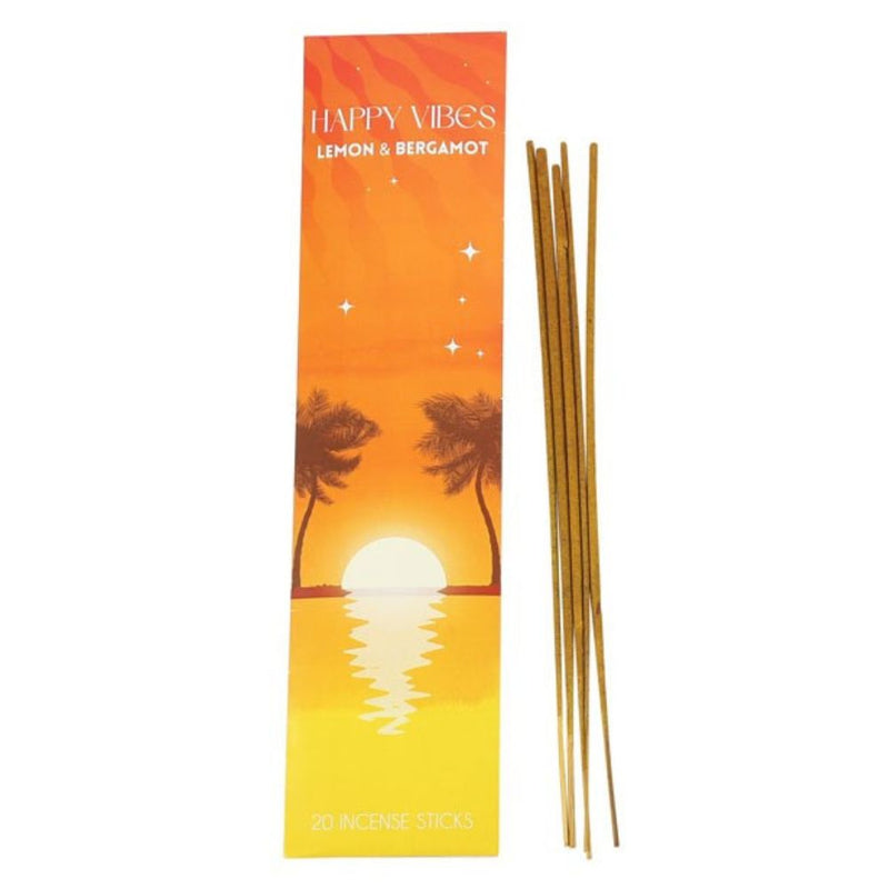 Happy Vibes - Lemon & Bergamot Incense Sticks