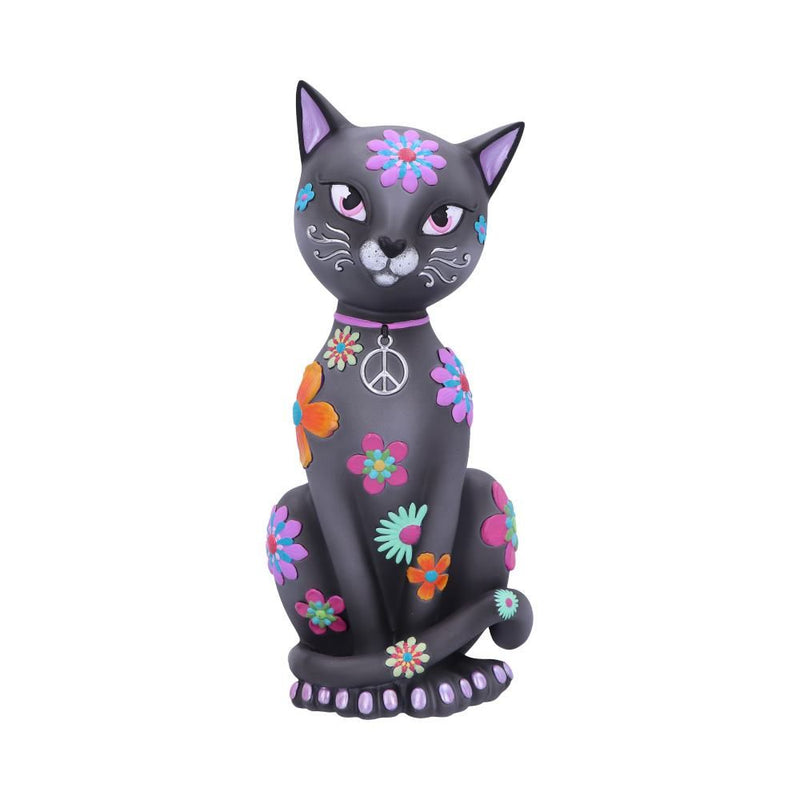Hippy Kitty Cat Ornament