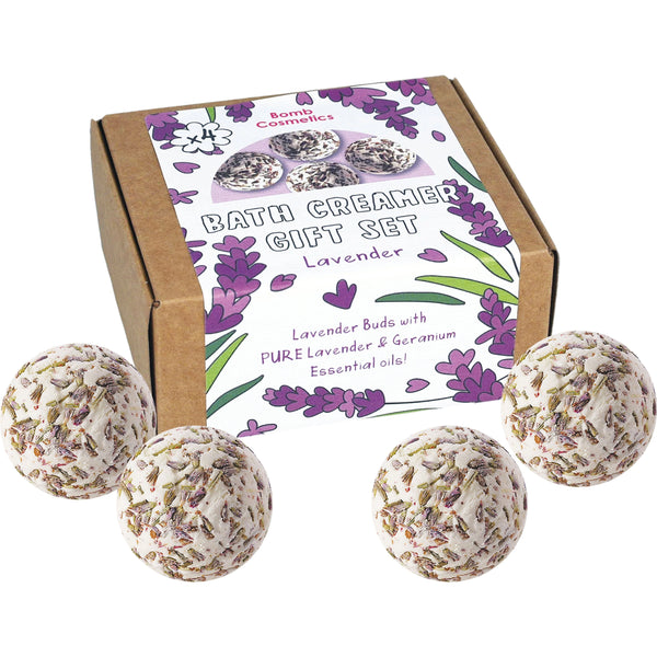 Lavender Raw Bath Creamer Gift Set