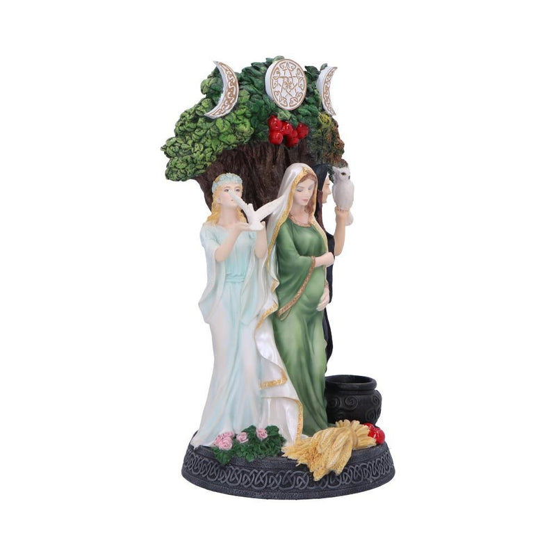 Maiden, Mother, Crone Painted Figurine