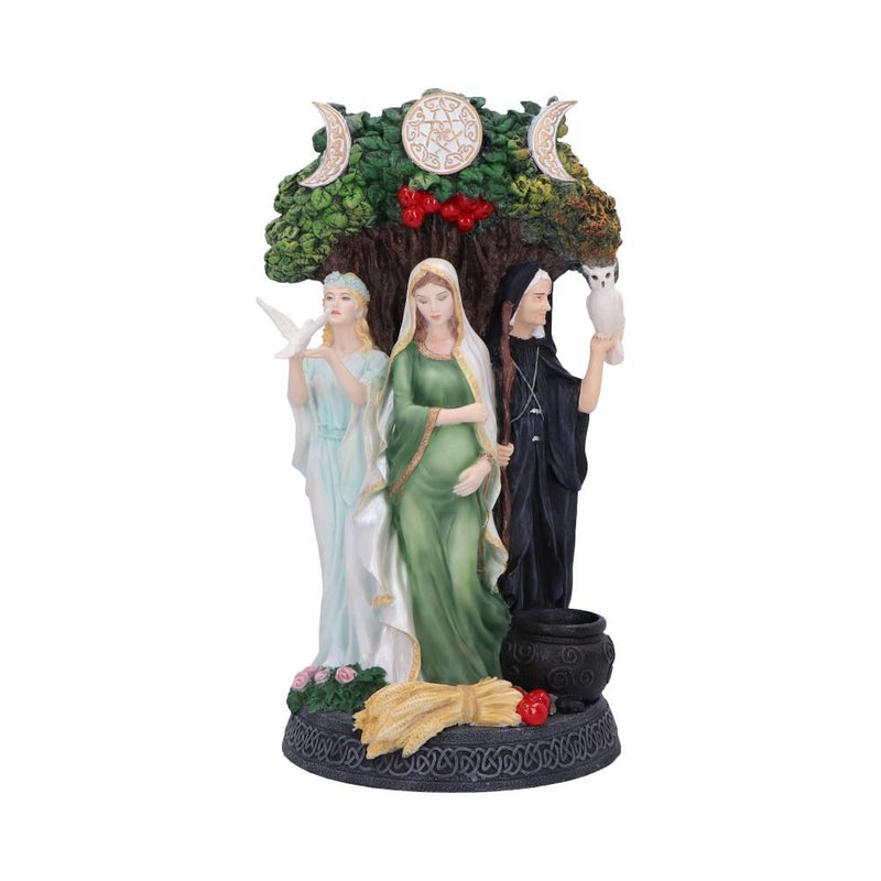 Maiden, Mother, Crone Painted Figurine