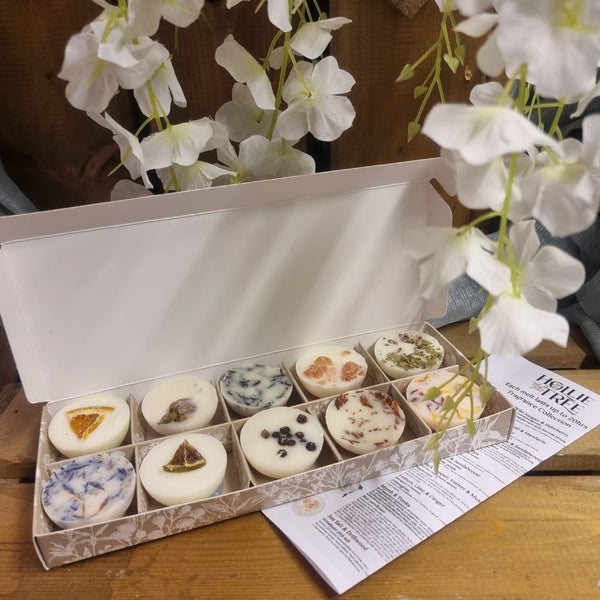 Box of 10 Mix & Match Wax Melts by Hollie Tree