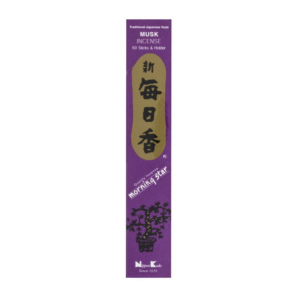 Morning Star Musk Japanese Incense Sticks