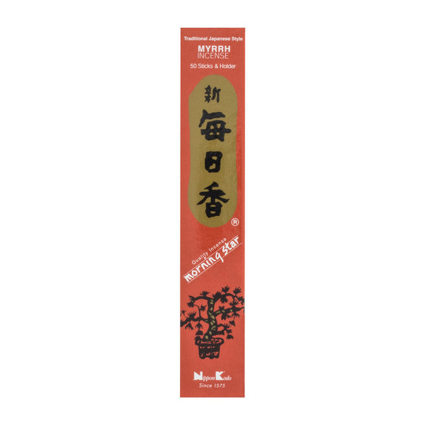 Morning Star Myrrh Japanese Incense Sticks