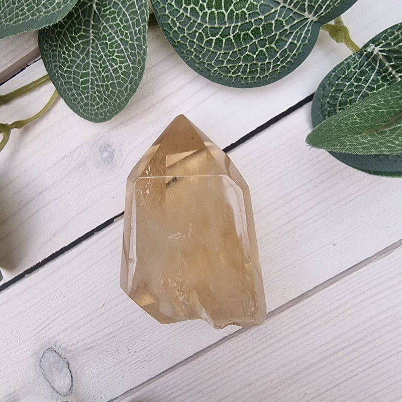 Natural Citrine Point 126g