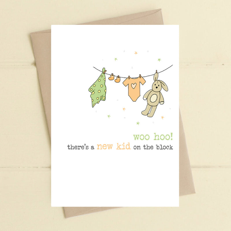 New Kid on the Block Greeting Card