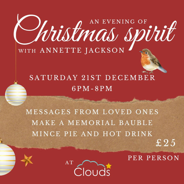 Christmas Spirit Evening with Annette Jackson e-ticket (December 2024)