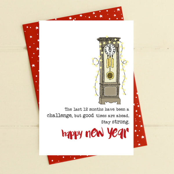 New Year Good Times Are Ahead Greeting Card