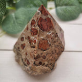 Leopardskin Jasper Top Polished Point Tower 70mm