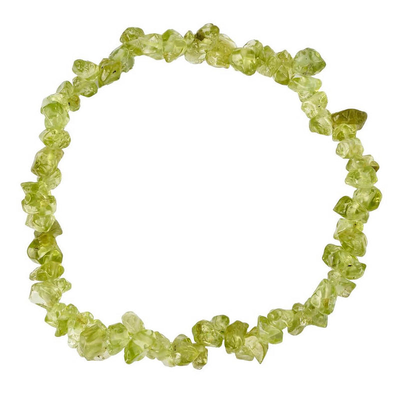 Peridot Chip Bracelet