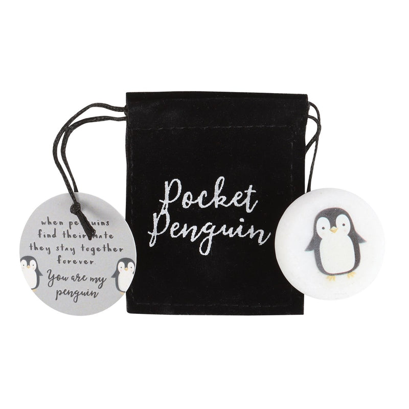 Pocket Penguin Sentiment Stone