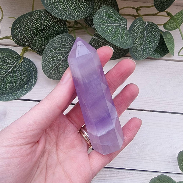 Fluorite Polished Point 90mm