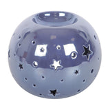 Purple Iridescent Star Oil Burner