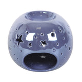 Purple Iridescent Star Oil Burner