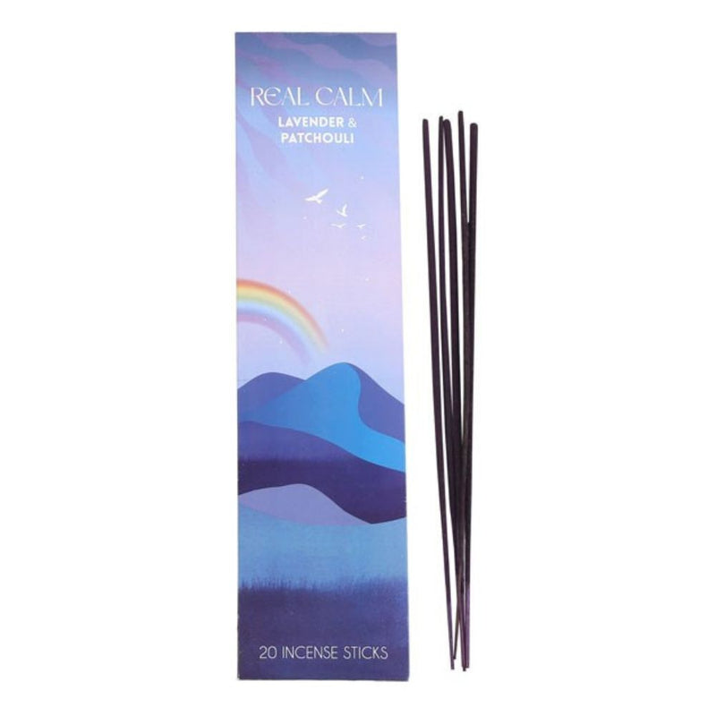 Real Calm - Lavender & Patchouli Incense Sticks