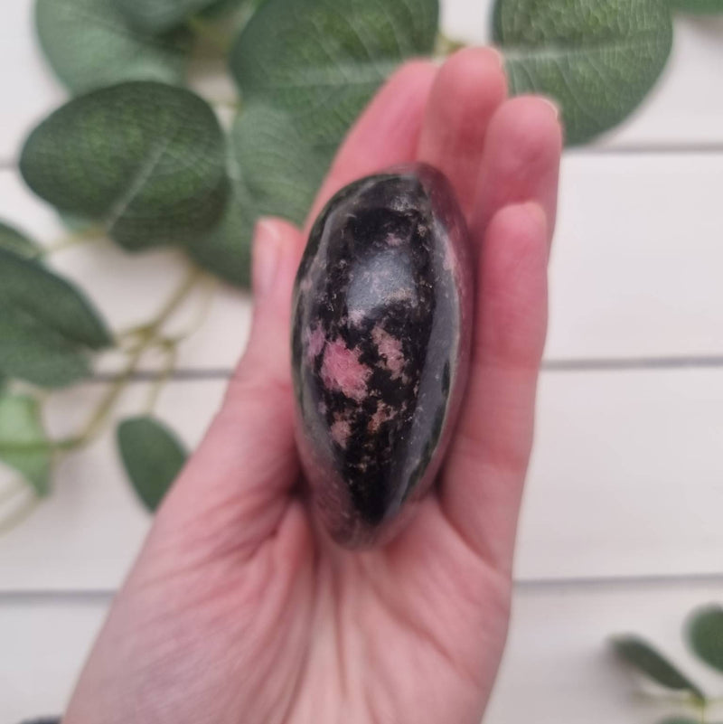 Rhodonite Pebble 65mm