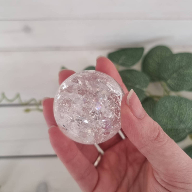 Rock Crystal Sphere 114g