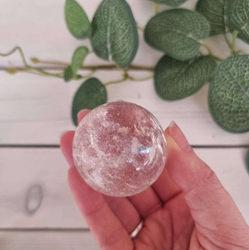 Rock Crystal Sphere 116g