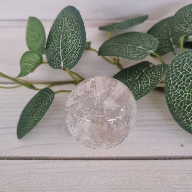 Rock Crystal Sphere 116g