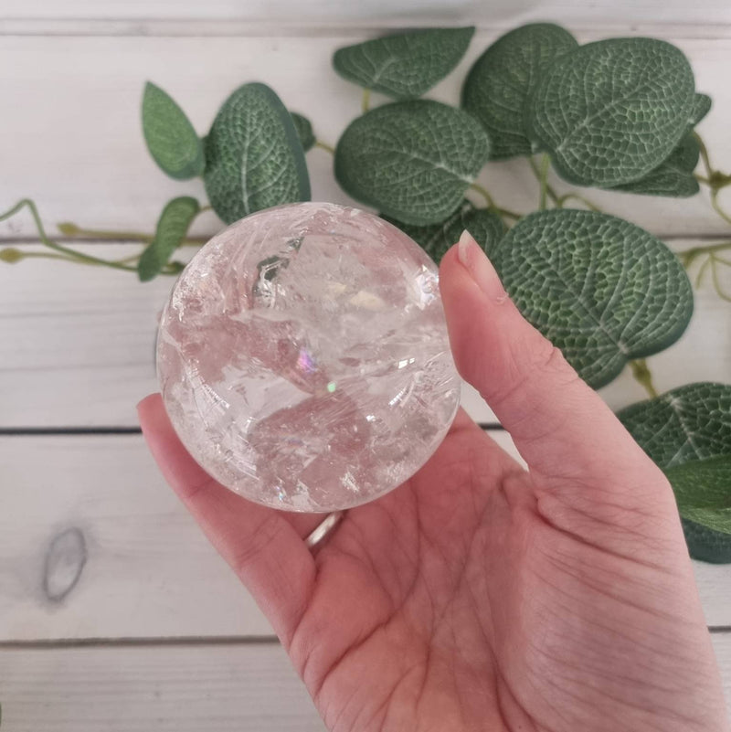 Rock Crystal Sphere 368g