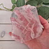 Rose Quartz Crystal Slice